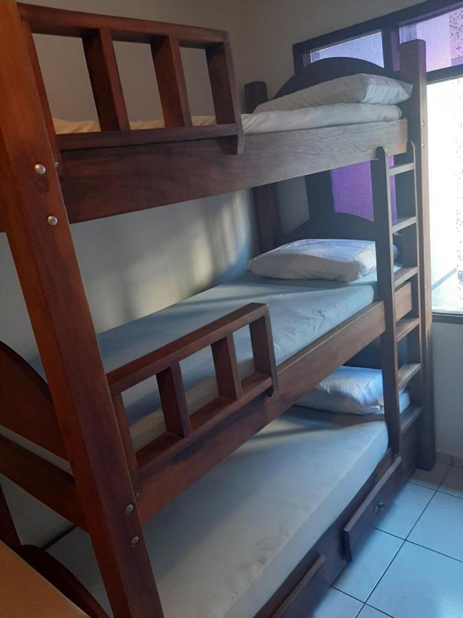 Apartamento Mobiliado No Canto Do Forte - Praia Grande - Sp Ferias, Temporada, Feriados Sao Paulo Bagian luar foto